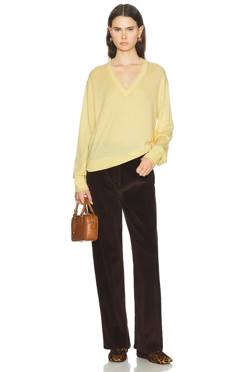 Guest In Residence The Airy V Sweater | Thumbnail 4 Guest In Residence The Airy V Sweater | Thumbnail 4