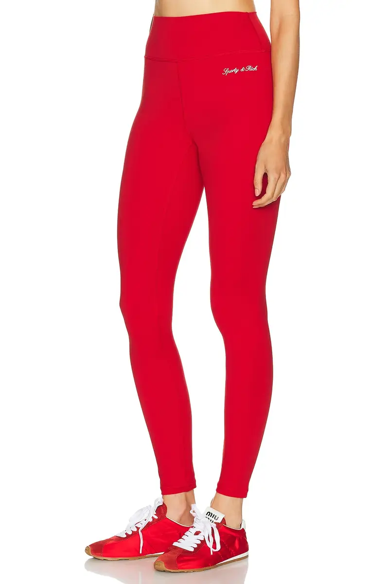 Sporty & Rich Signature Logo Legging | Thumbnail 3