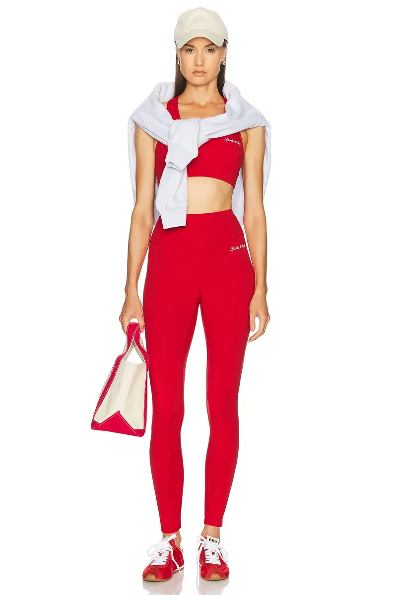 Sporty & Rich Signature Logo Legging | Thumbnail 5