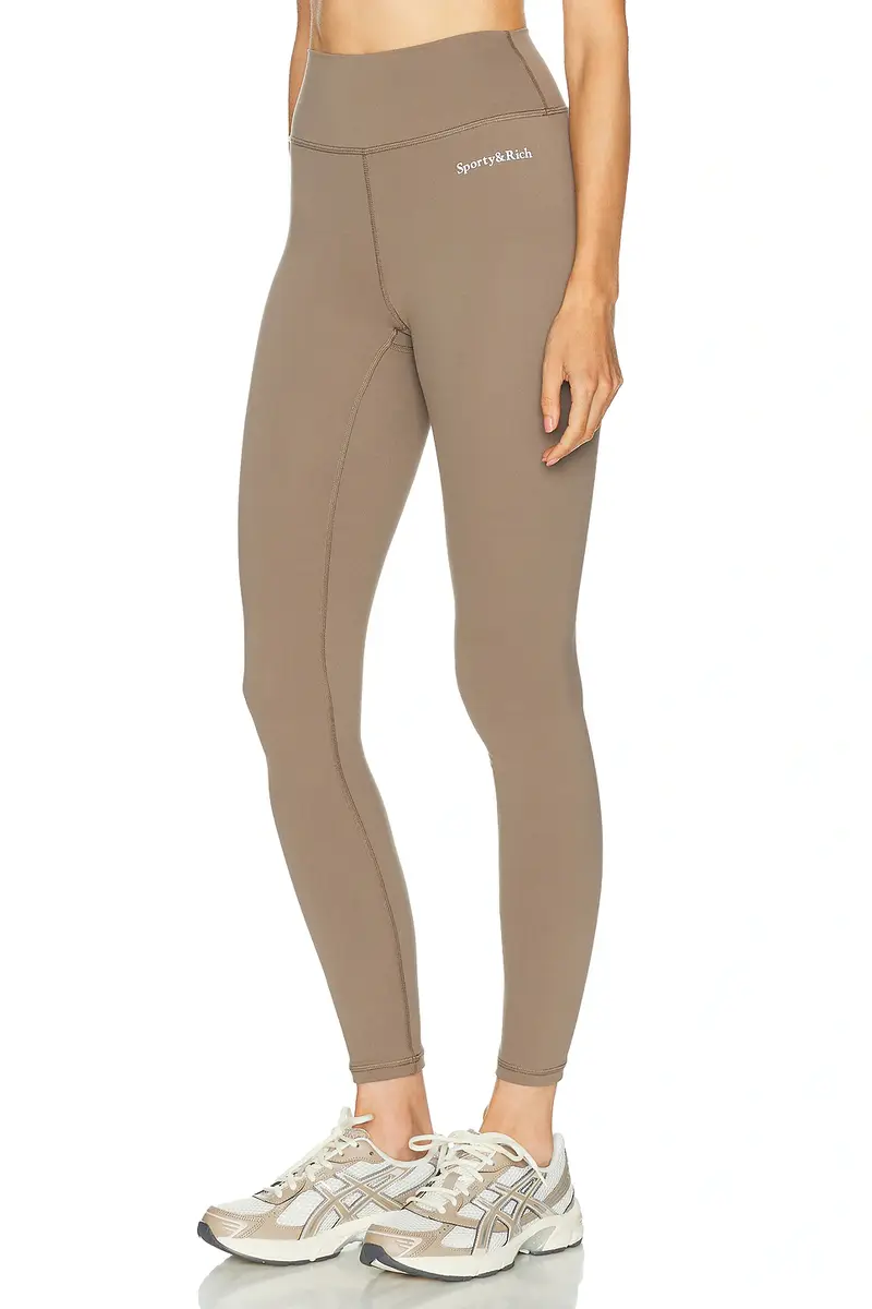 Sporty & Rich Serif Logo Legging | Thumbnail 3