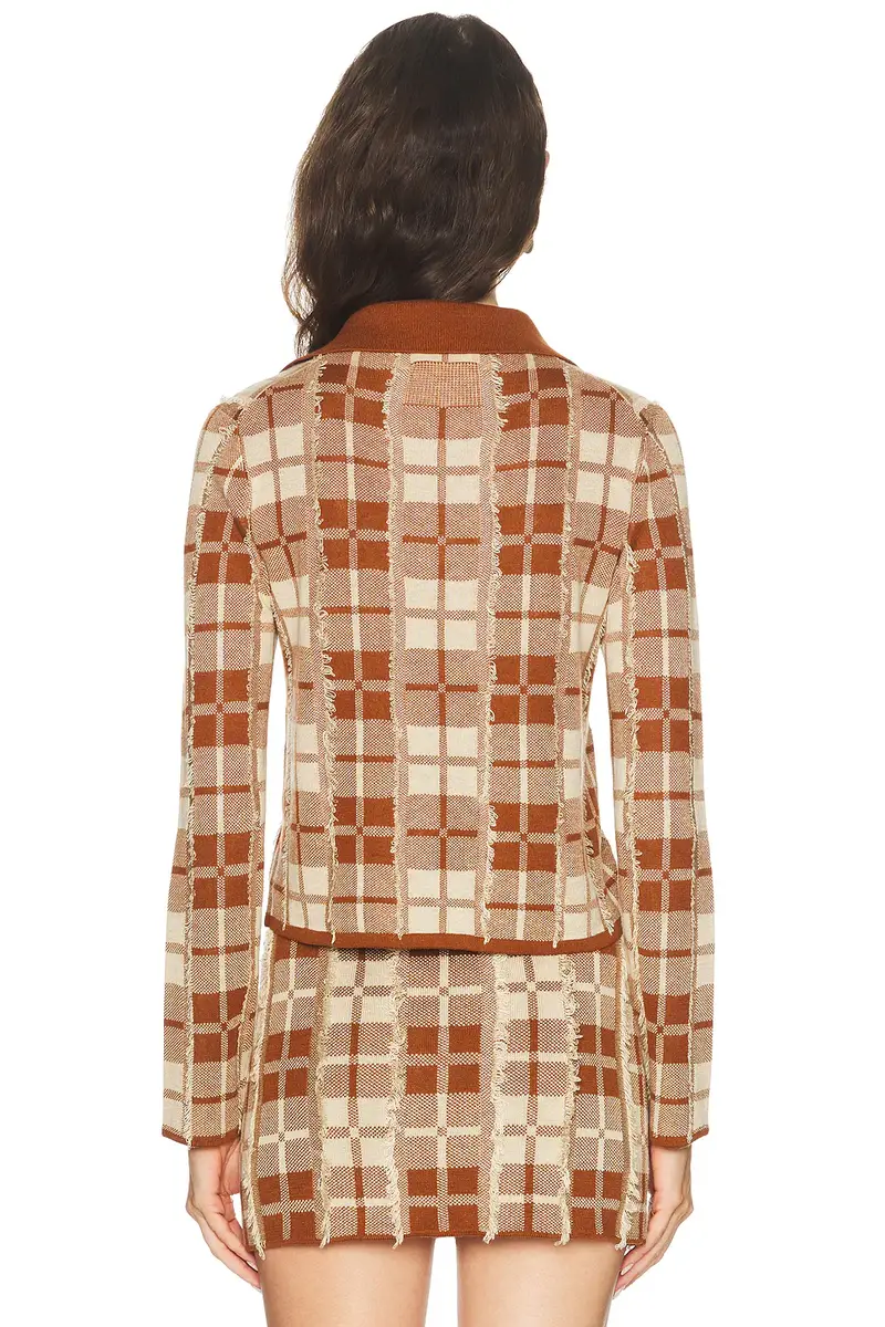 Guest In Residence Fringe Plaid Elle Shirt | Thumbnail 3 Guest In Residence Fringe Plaid Elle Shirt | Thumbnail 3