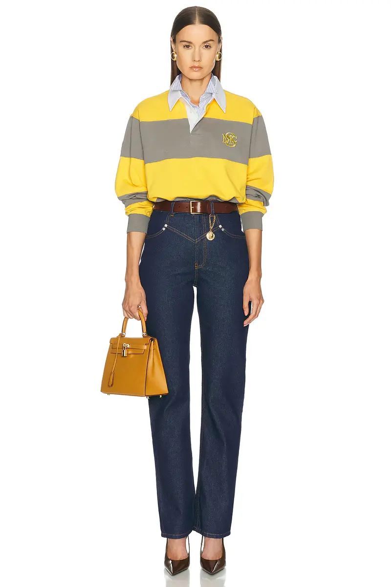 Stella McCartney Colour Block Striped Polo | Thumbnail 4 Stella McCartney Colour Block Striped Polo | Thumbnail 4