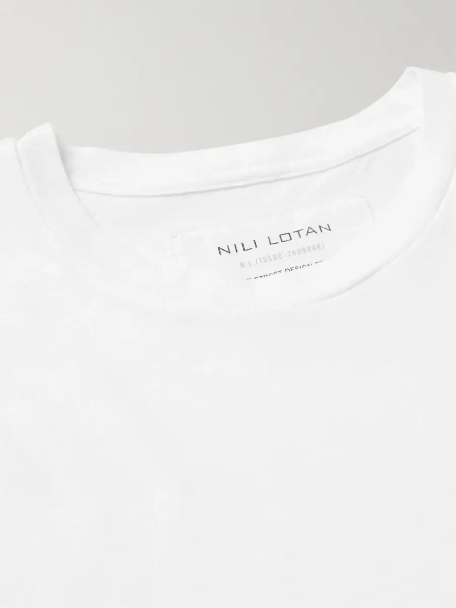 Nili Lotan Bradley Cotton-Jersey T-Shirt - Men | Thumbnail 5 Nili Lotan Bradley Cotton-Jersey T-Shirt - Men | Thumbnail 5