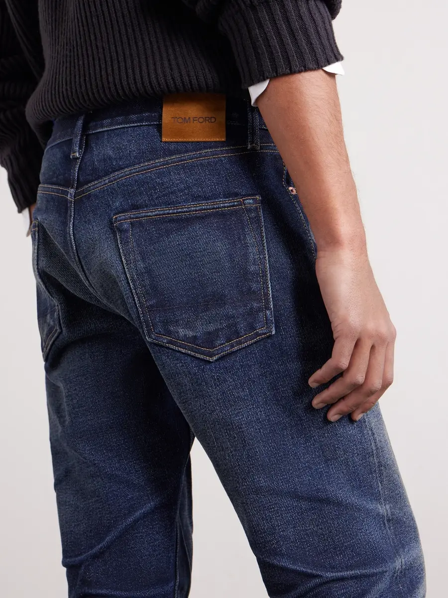 Tom Ford Straight-Leg Selvedge Jeans - Men | Thumbnail 5