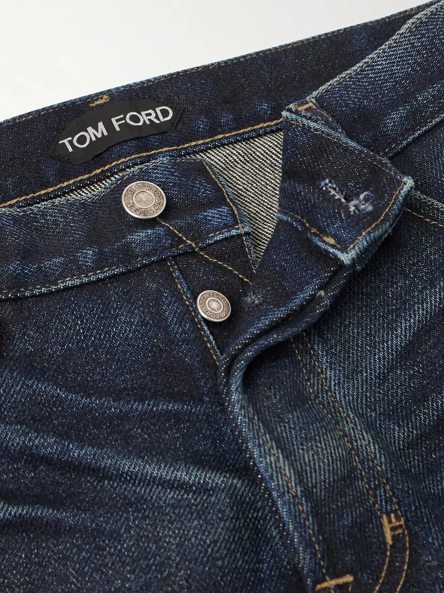 Tom Ford Straight-Leg Selvedge Jeans - Men | Thumbnail 6