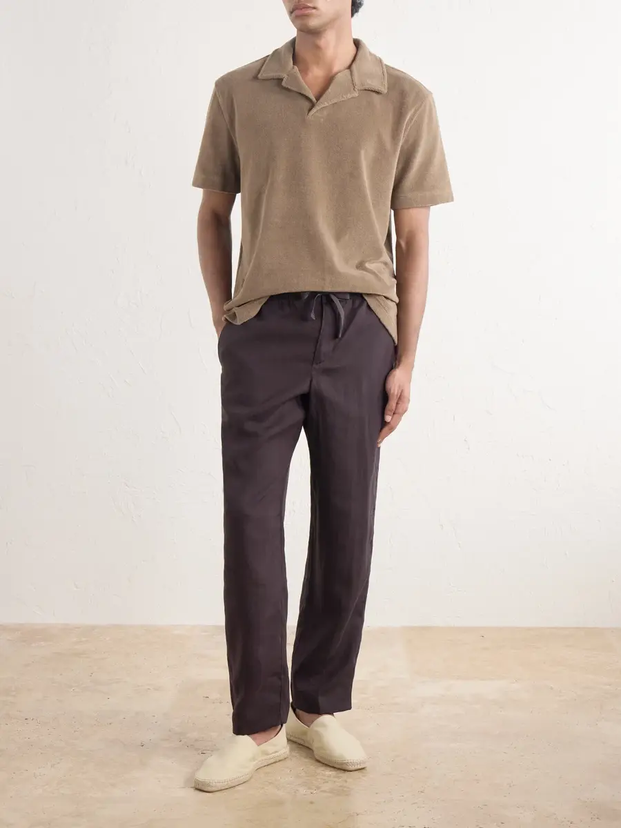 Orlebar Brown Cotton-Terry Polo Shirt - Men | Thumbnail 2 Orlebar Brown Cotton-Terry Polo Shirt - Men | Thumbnail 2