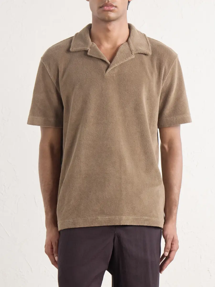 Orlebar Brown Cotton-Terry Polo Shirt - Men | Thumbnail 3 Orlebar Brown Cotton-Terry Polo Shirt - Men | Thumbnail 3