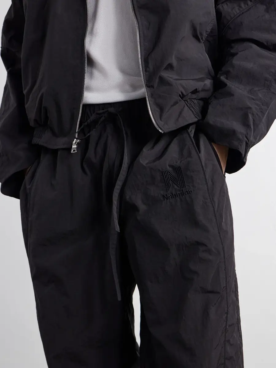 Nahmias Logo-Appliquéd Straight-Leg Shell Sweatpants - Men | Thumbnail 5 Nahmias Logo-Appliquéd Straight-Leg Shell Sweatpants - Men | Thumbnail 5