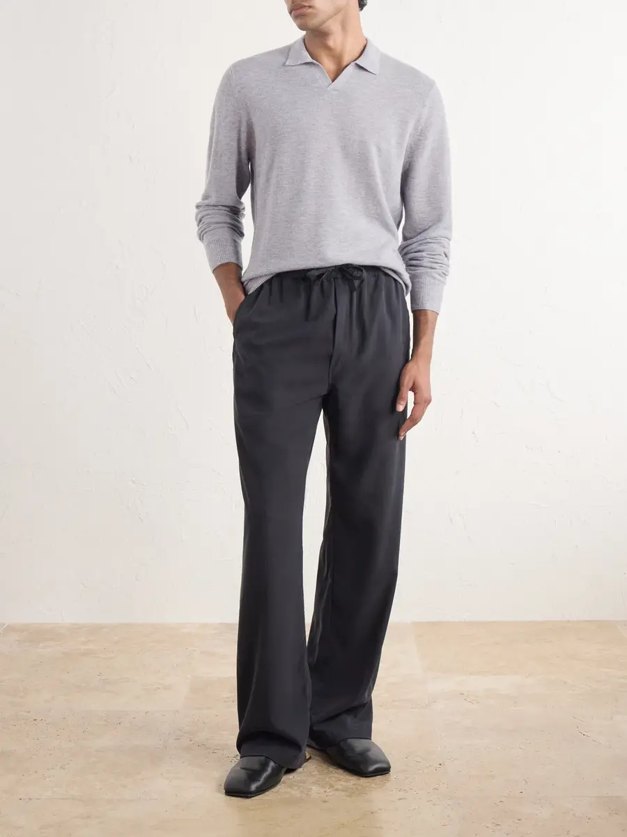 Orlebar Brown Bresson Cashmere Polo Shirt - Men | Thumbnail 2 Orlebar Brown Bresson Cashmere Polo Shirt - Men | Thumbnail 2