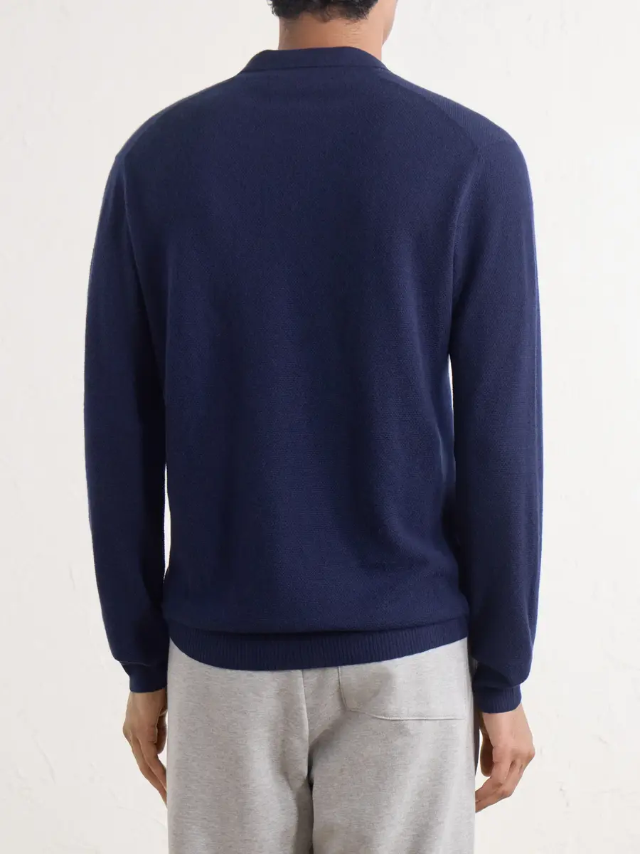 Orlebar Brown Bresson Cashmere Polo Shirt - Men | Thumbnail 4 Orlebar Brown Bresson Cashmere Polo Shirt - Men | Thumbnail 4