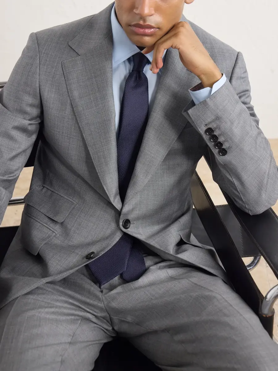 Zegna 8cm Silk-Jacquard Tie - Men | Thumbnail 2 Zegna 8cm Silk-Jacquard Tie - Men | Thumbnail 2