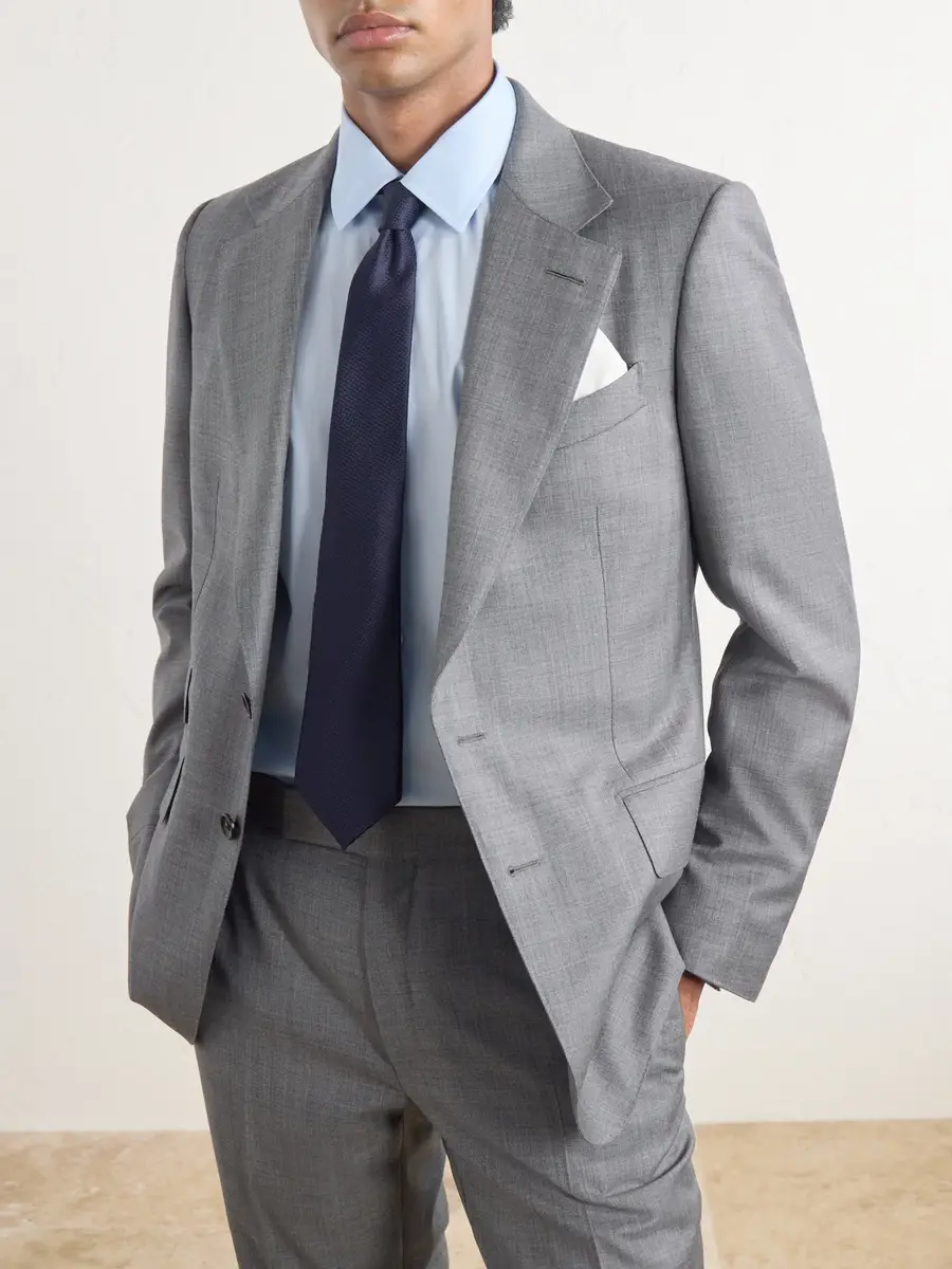 Zegna 8cm Silk-Jacquard Tie - Men | Thumbnail 3 Zegna 8cm Silk-Jacquard Tie - Men | Thumbnail 3