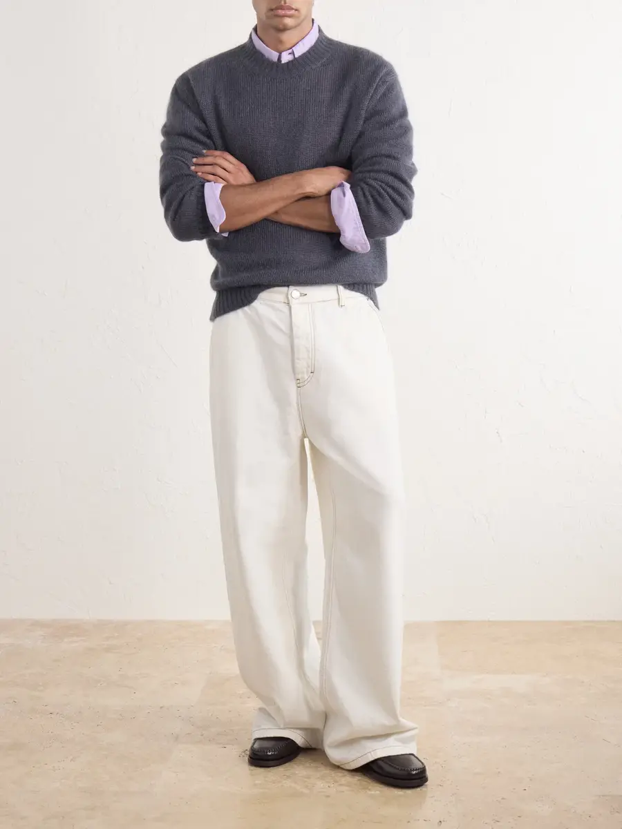 PIACENZA 1733 Mohair and Silk-Blend Sweater - Men | Thumbnail 2 PIACENZA 1733 Mohair and Silk-Blend Sweater - Men | Thumbnail 2