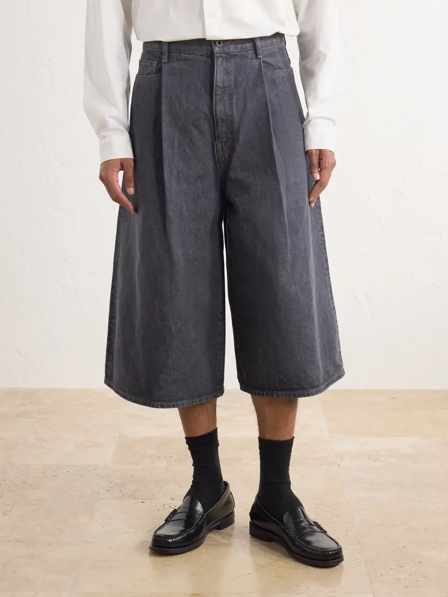 KAPITAL Wide-Leg Denim Shorts - Men | Thumbnail 3 KAPITAL Wide-Leg Denim Shorts - Men | Thumbnail 3