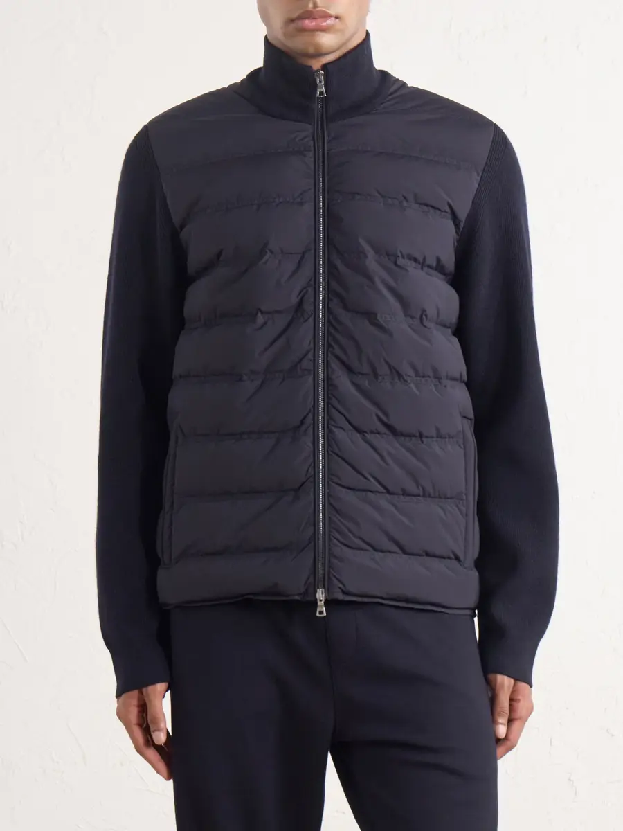 Orlebar Brown Terrence III Merino Wool and Quilted Shell Jacket - Men | Thumbnail 3 Orlebar Brown Terrence III Merino Wool and Quilted Shell Jacket - Men | Thumbnail 3