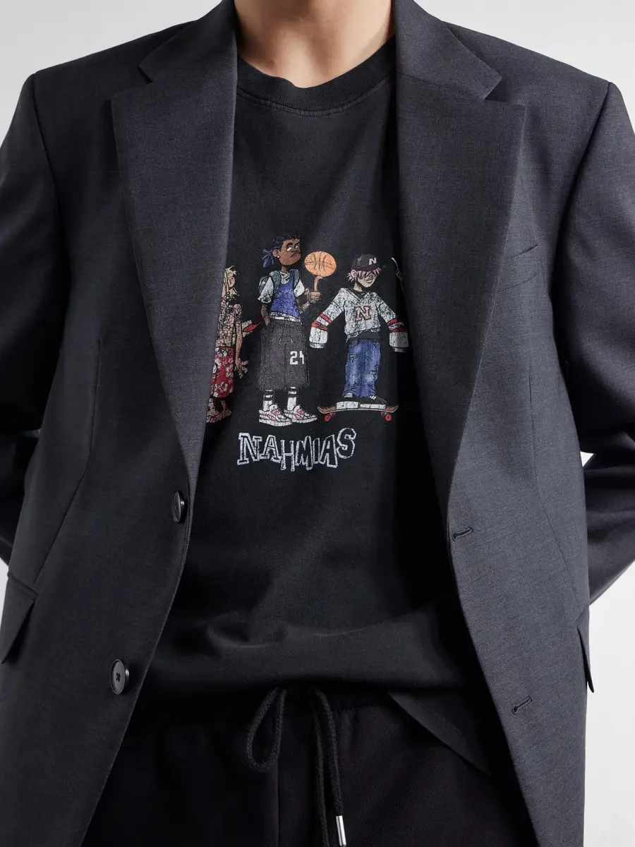 Nahmias Printed Cotton-Jersey T-Shirt - Men | Thumbnail 5 Nahmias Printed Cotton-Jersey T-Shirt - Men | Thumbnail 5