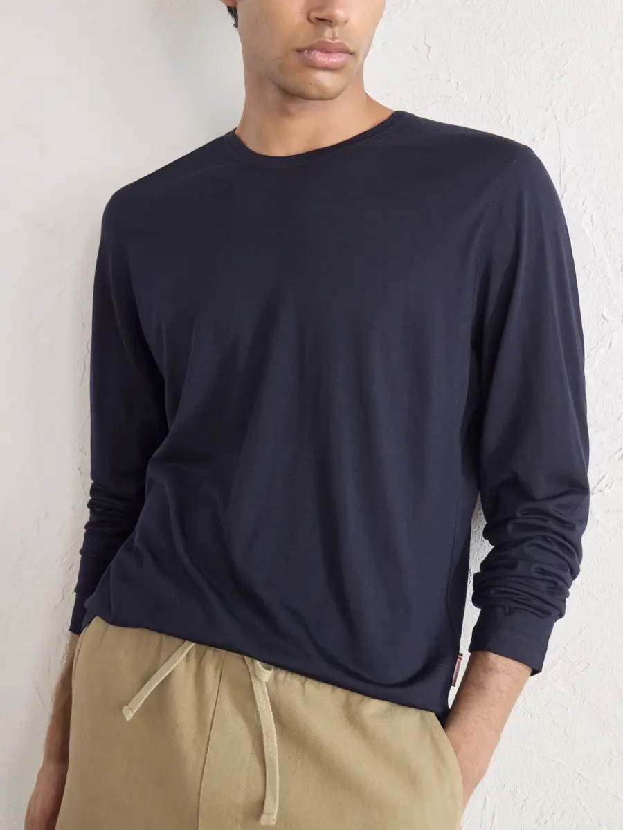 Orlebar Brown OB-T Wool-Jersey T-Shirt - Men | Thumbnail 5 Orlebar Brown OB-T Wool-Jersey T-Shirt - Men | Thumbnail 5