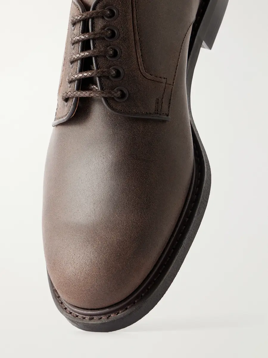 Church's Pentire Waxed-Suede Derby Shoes - Men | Thumbnail 5 Church's Pentire Waxed-Suede Derby Shoes - Men | Thumbnail 5