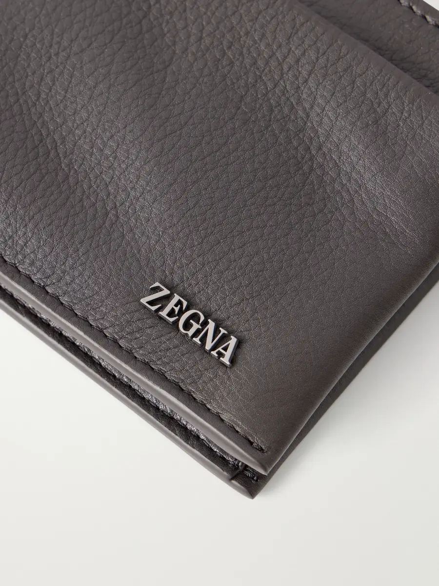 Zegna Secondskin Logo-Embellished Leather Billfold Wallet - Men | Thumbnail 2 Zegna Secondskin Logo-Embellished Leather Billfold Wallet - Men | Thumbnail 2