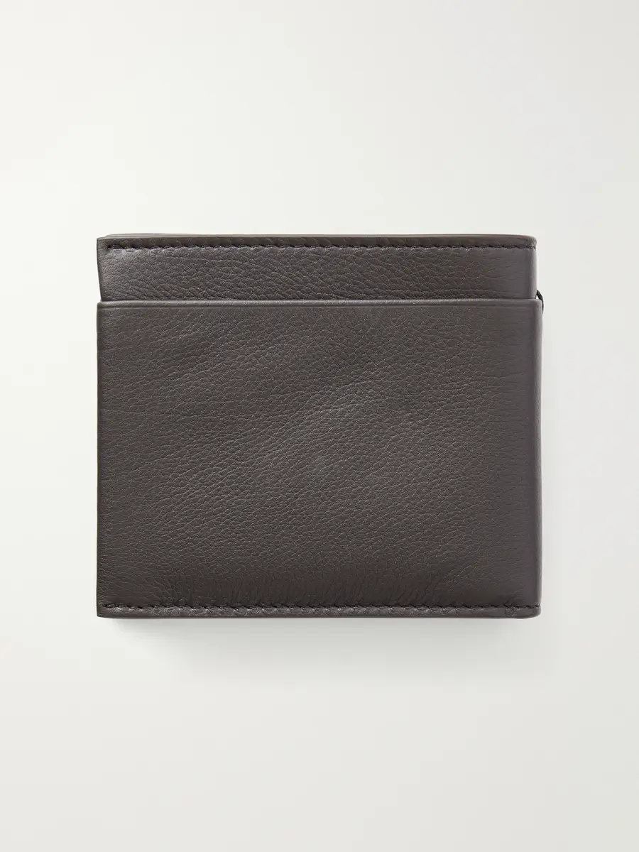 Zegna Secondskin Logo-Embellished Leather Billfold Wallet - Men | Thumbnail 3 Zegna Secondskin Logo-Embellished Leather Billfold Wallet - Men | Thumbnail 3