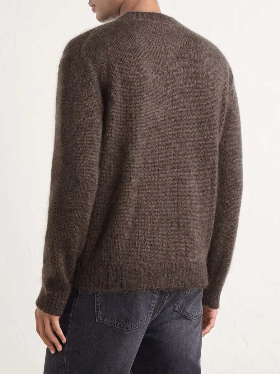 PIACENZA 1733 Mohair and Silk-Blend Sweater - Men | Thumbnail 4 PIACENZA 1733 Mohair and Silk-Blend Sweater - Men | Thumbnail 4