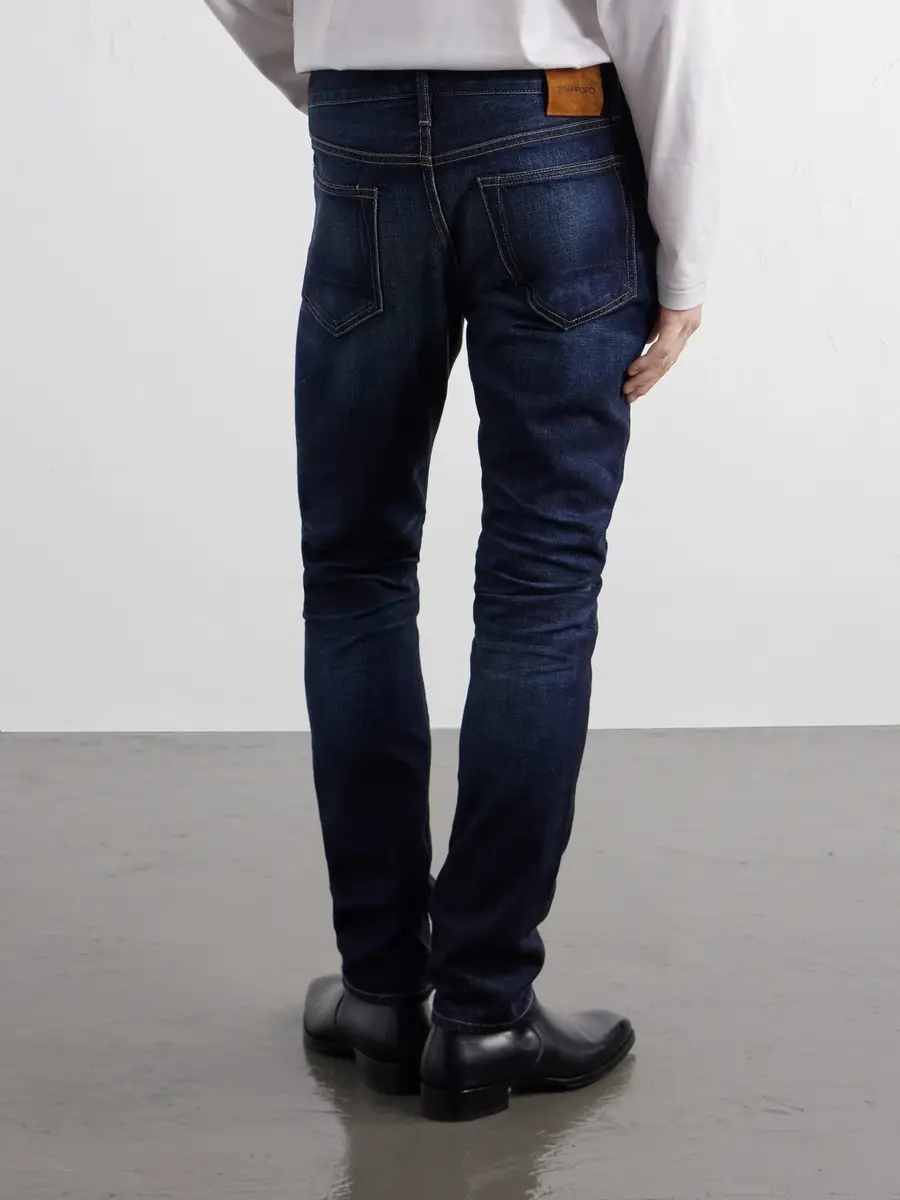 Tom Ford Slim-Fit Selvedge Jeans - Men | Thumbnail 4