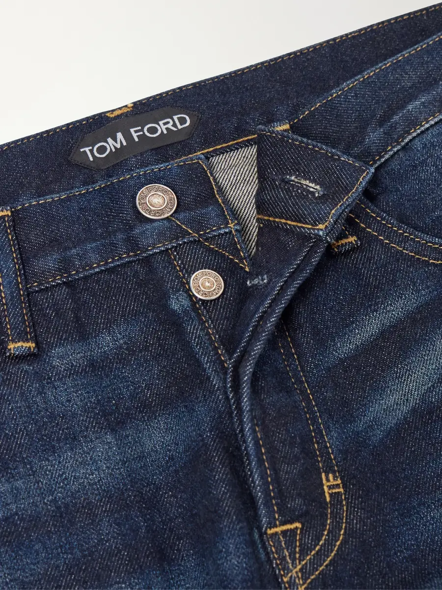 Tom Ford Slim-Fit Selvedge Jeans - Men | Thumbnail 6