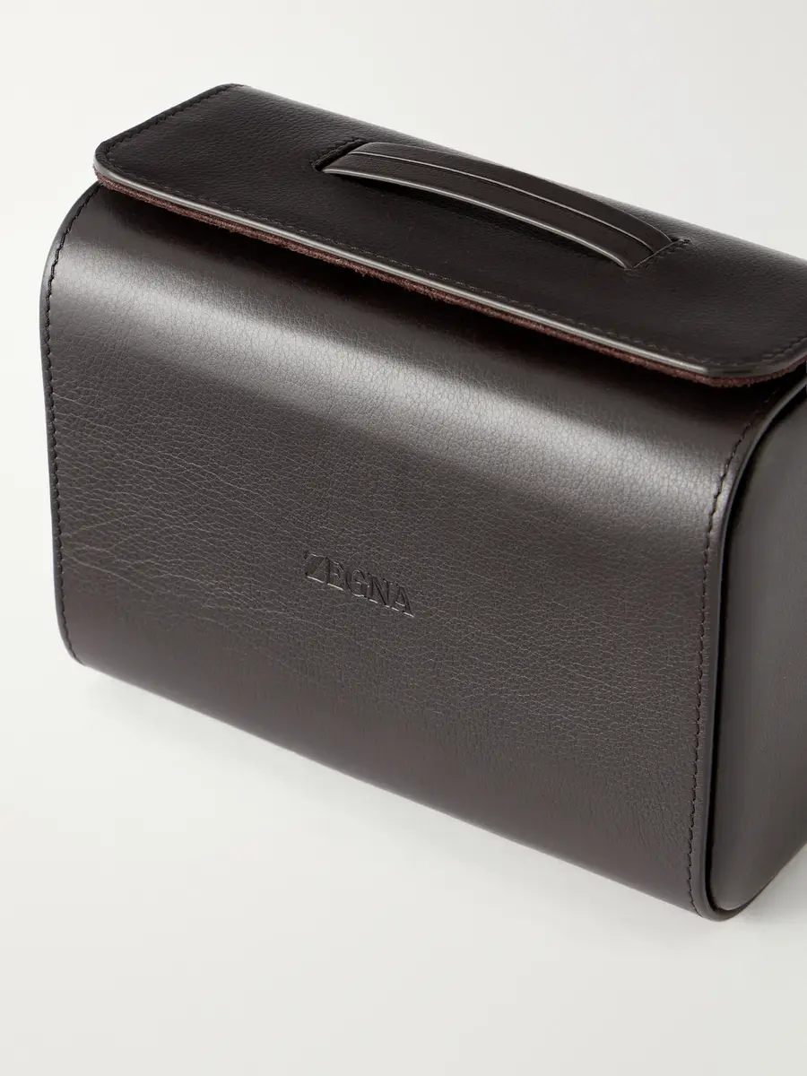 Zegna Secondskin Leather Watch Roll - Men | Thumbnail 3