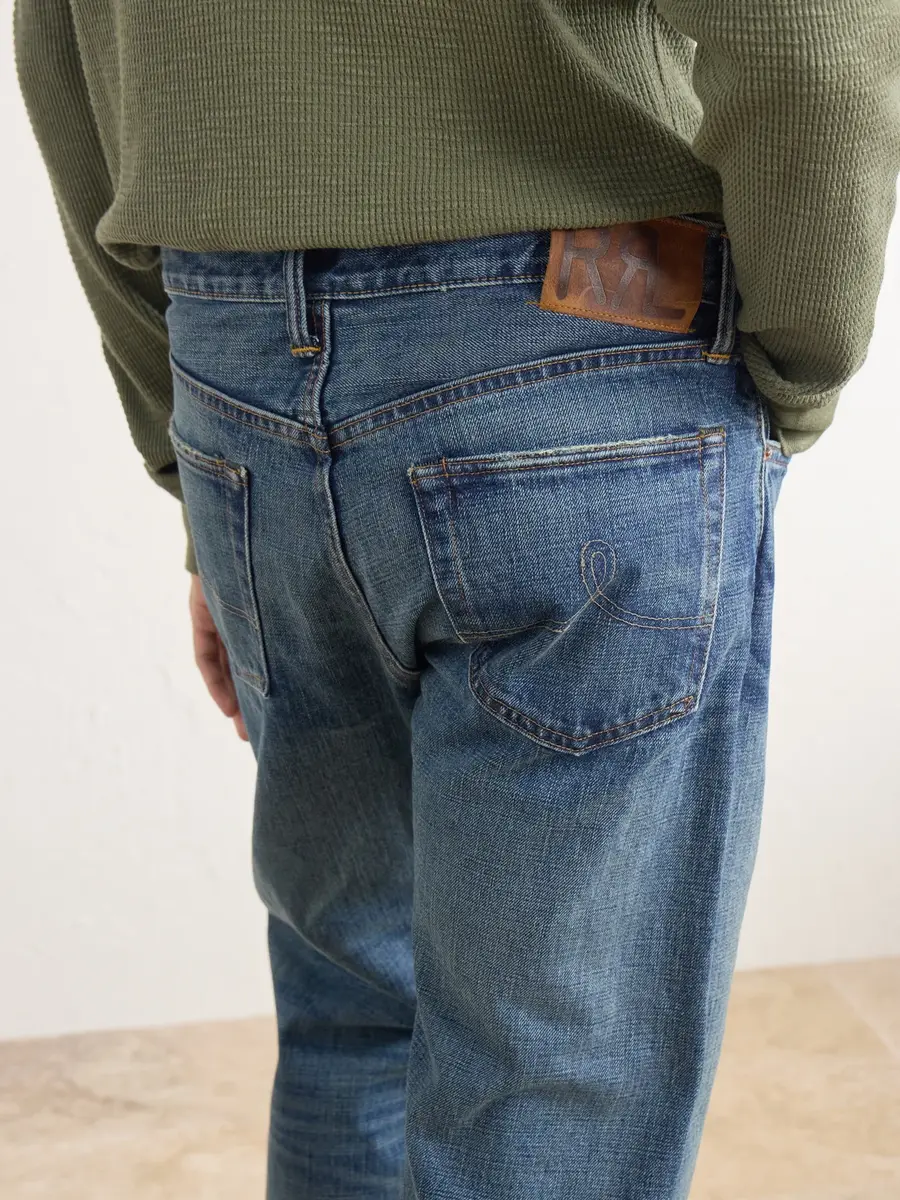 RRL Straight-Leg Selvedge Jeans - Men | Thumbnail 5 RRL Straight-Leg Selvedge Jeans - Men | Thumbnail 5