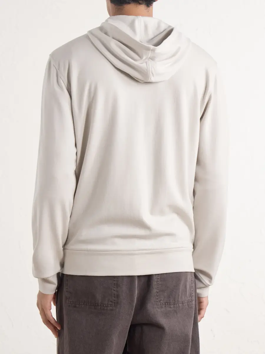 Orlebar Brown Mathers Wool-Jersey Zip-Up Hoodie - Men | Thumbnail 4