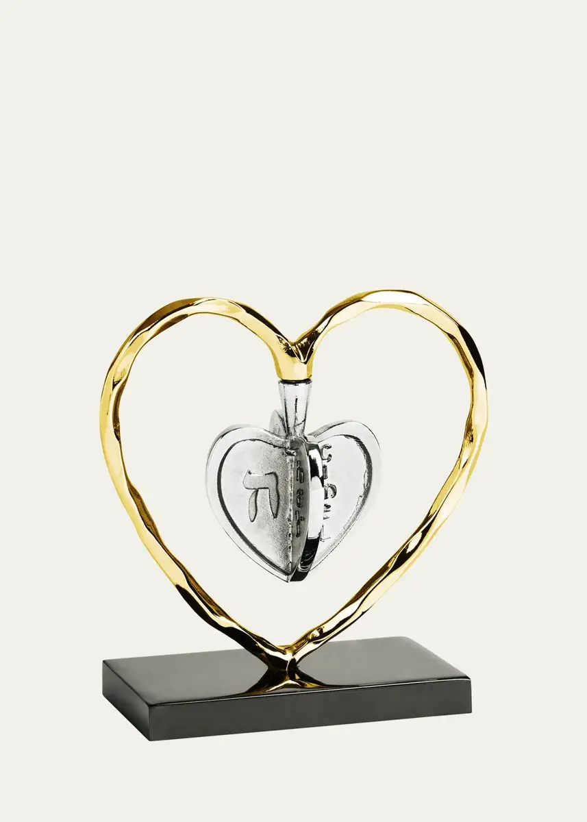 Michael Aram Heart Dreidel Decoration | Thumbnail 3 Michael Aram Heart Dreidel Decoration | Thumbnail 3