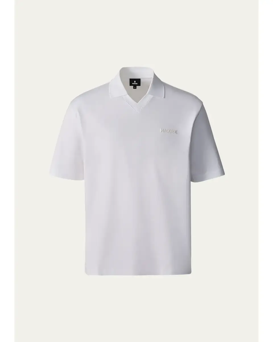 Mackage Men's Marco Mercerized Polo Shirt | Image 1 Mackage Men's Marco Mercerized Polo Shirt | Image 1