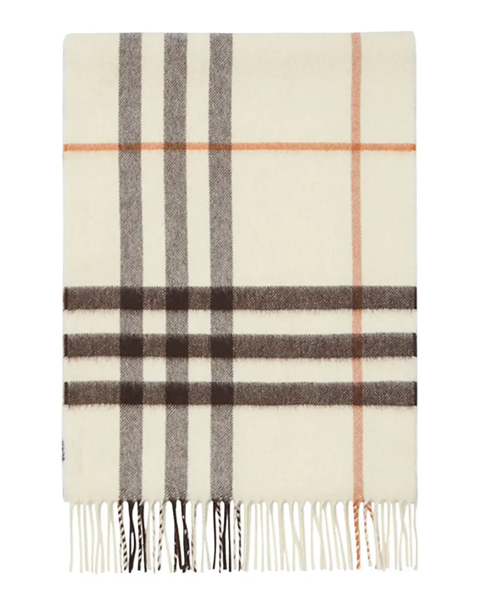 Burberry Giant Check Cashmere Scarf | Thumbnail 3 Burberry Giant Check Cashmere Scarf | Thumbnail 3