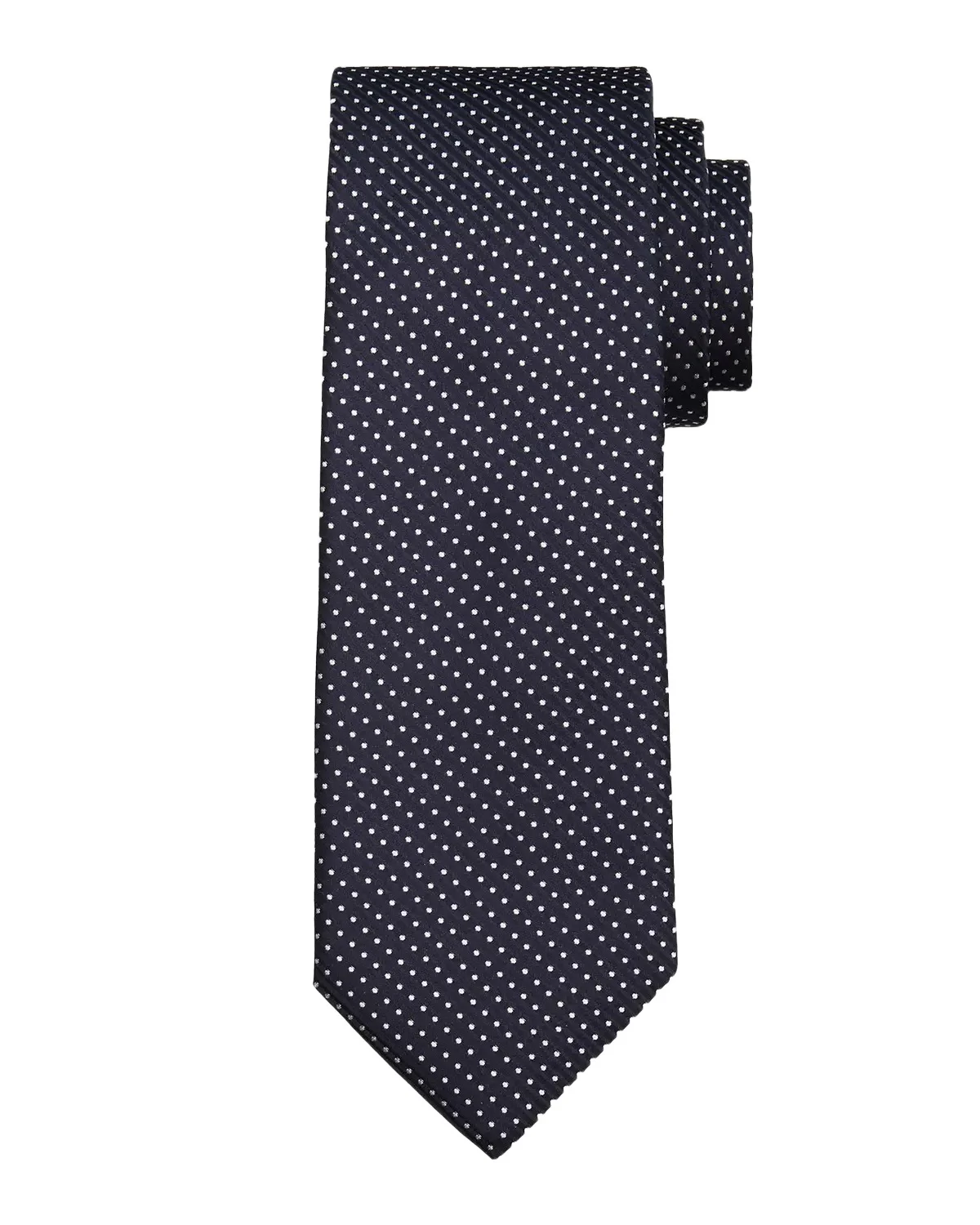 Canali Men's Silk Polka Dot Woven Tie