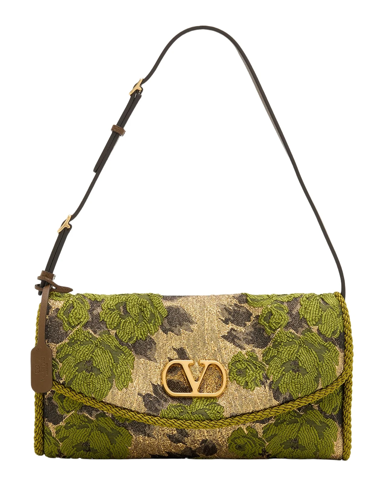 Logo Floral Shoulder Bag Logo Floral Shoulder Bag