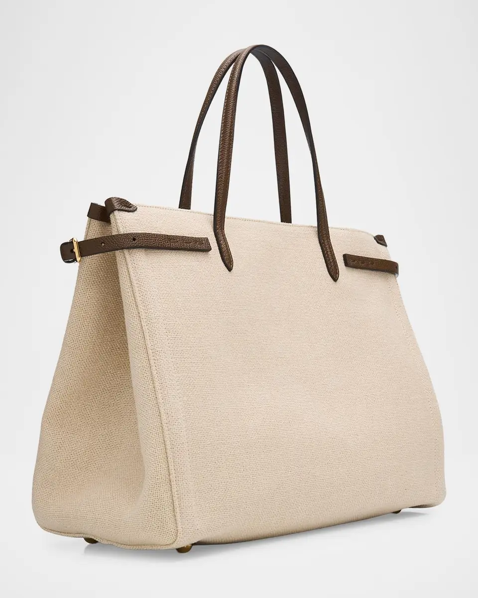 Valentino Garavani Antibes Medium Cotton-Blend Top Handle Bag | Thumbnail 2