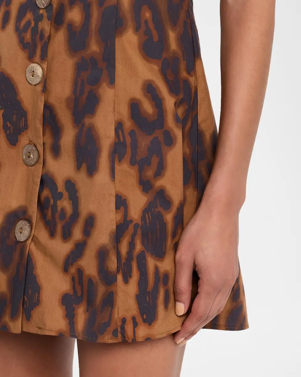 Misa Los Angeles Alyse Leopard Mini Dress | Thumbnail 5 Misa Los Angeles Alyse Leopard Mini Dress | Thumbnail 5
