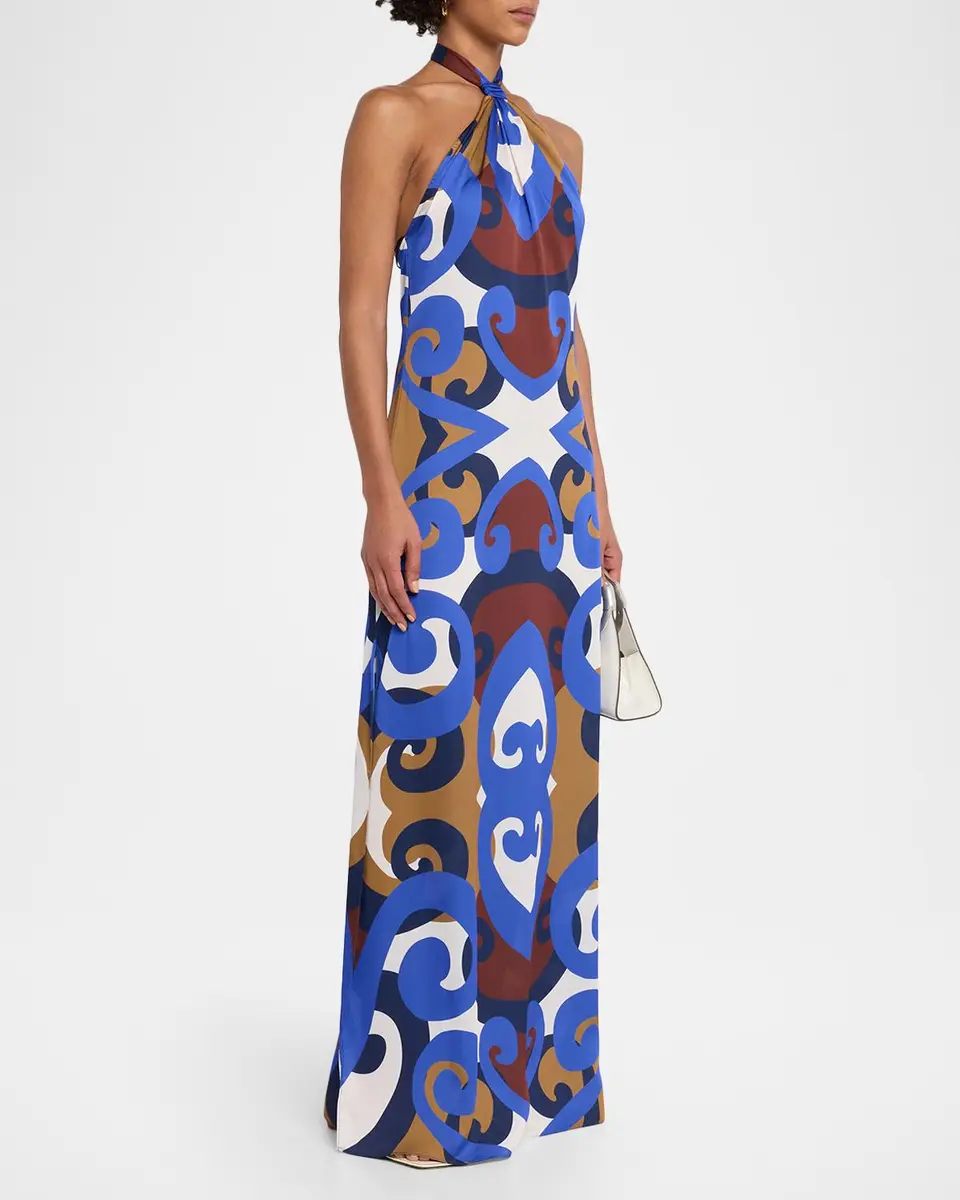 Misa Los Angeles Kristen Halter Maxi Dress | Thumbnail 4 Misa Los Angeles Kristen Halter Maxi Dress | Thumbnail 4