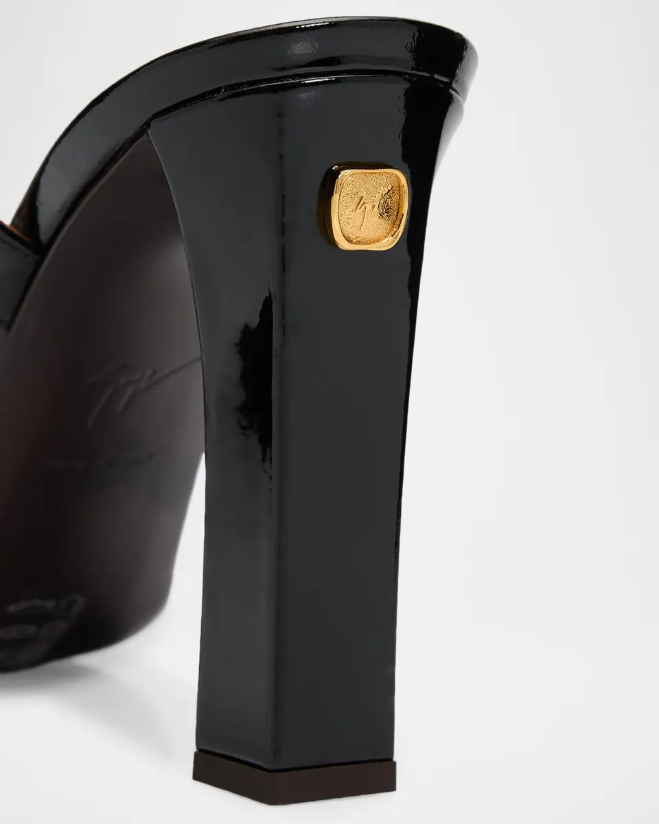 Giuseppe Zanotti Mya 90MM Leather Sandals | Thumbnail 5 Giuseppe Zanotti Mya 90MM Leather Sandals | Thumbnail 5
