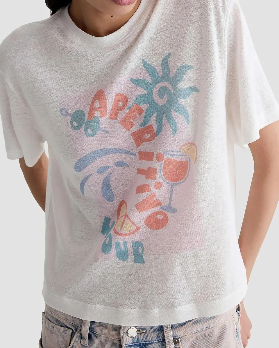 AG Jeans Relaxed Short-Sleeve Tee | Thumbnail 5 AG Jeans Relaxed Short-Sleeve Tee | Thumbnail 5