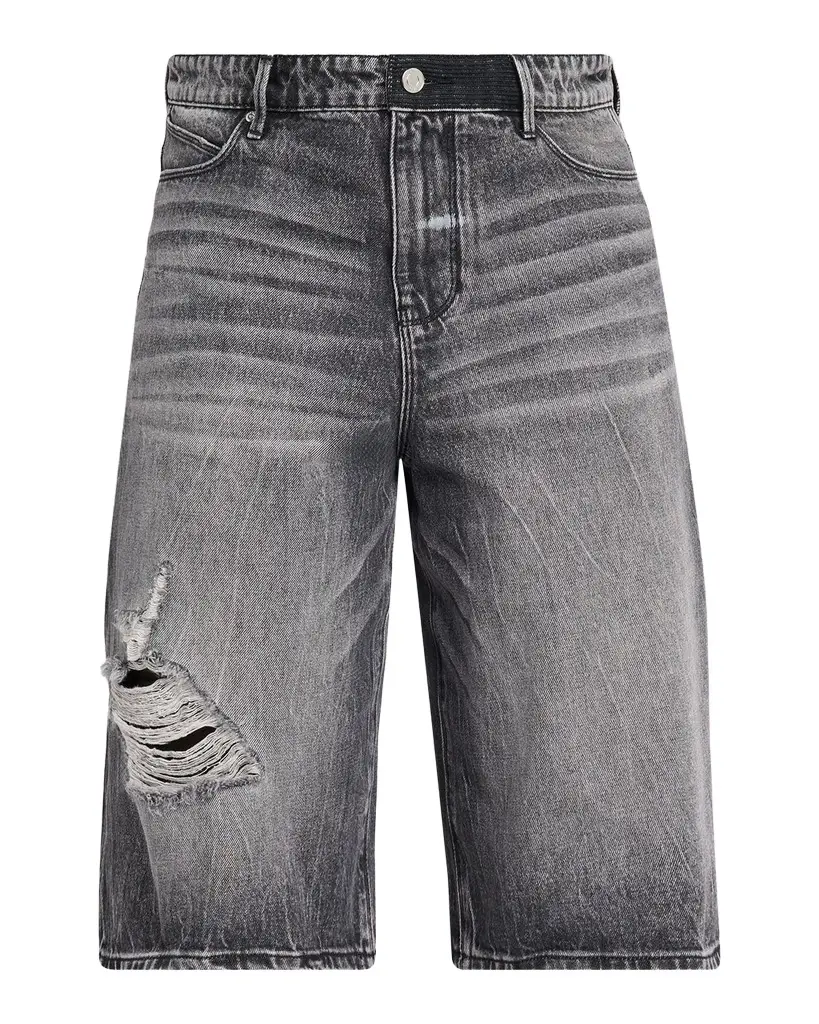 RTA Men's Gustavo Denim Bermuda Shorts | Image 1 RTA Men's Gustavo Denim Bermuda Shorts | Image 1
