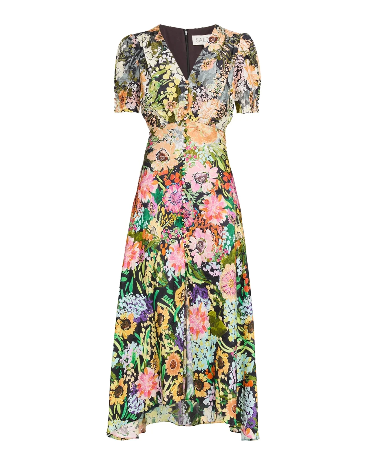Lea Printed Long Dress Lea Printed Long Dress