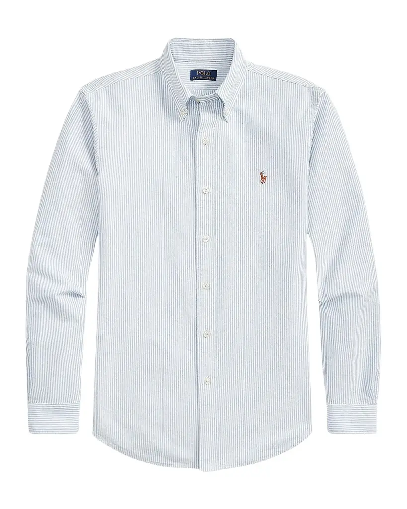 Polo Ralph Lauren Men's Striped Cotton Oxford Button-Down Shirt
