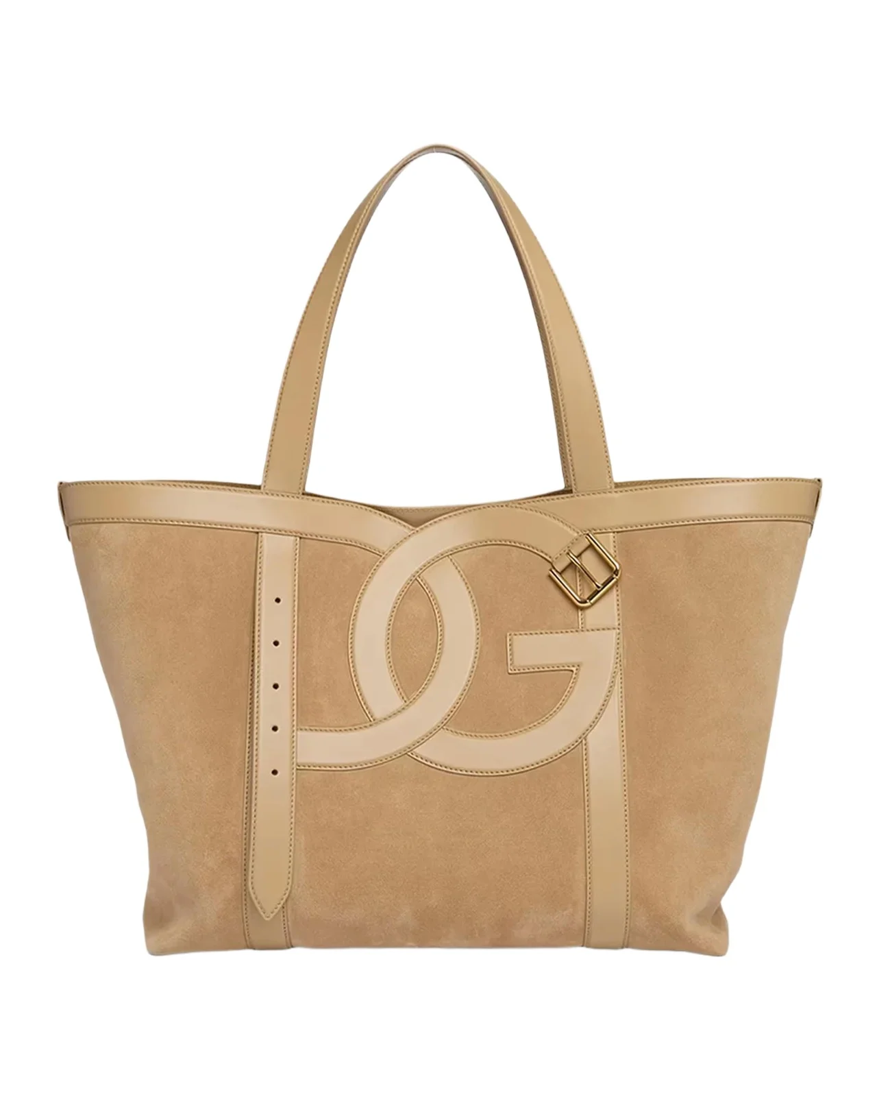 Dolce & Gabbana Sartoriale Logo Leather Tote Bag
