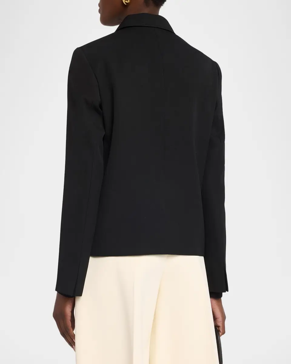 Jil Sander Notch Lapel Wool Blazer | Thumbnail 3 Jil Sander Notch Lapel Wool Blazer | Thumbnail 3