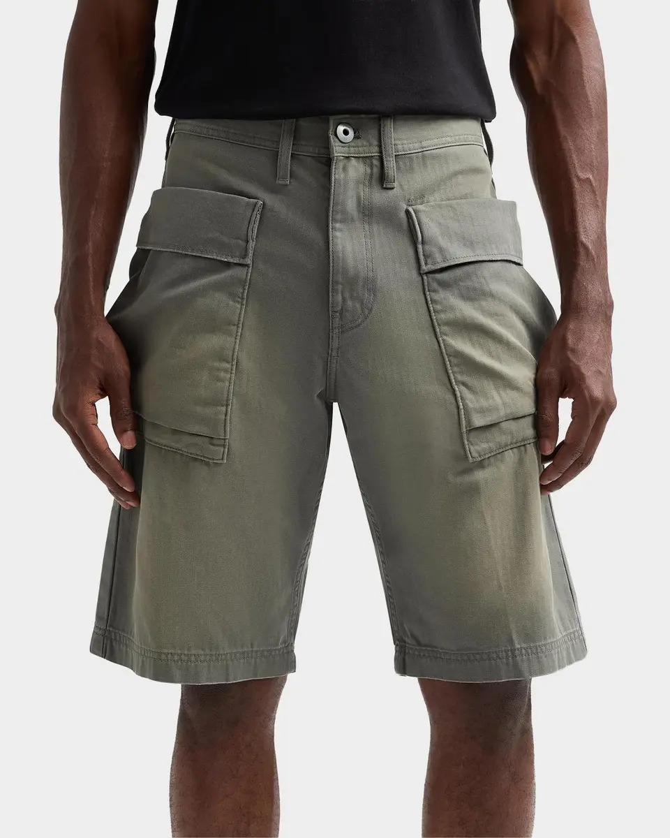 G-Star High Pocket Sun-Faded Cotton Shorts | Thumbnail 3 G-Star High Pocket Sun-Faded Cotton Shorts | Thumbnail 3