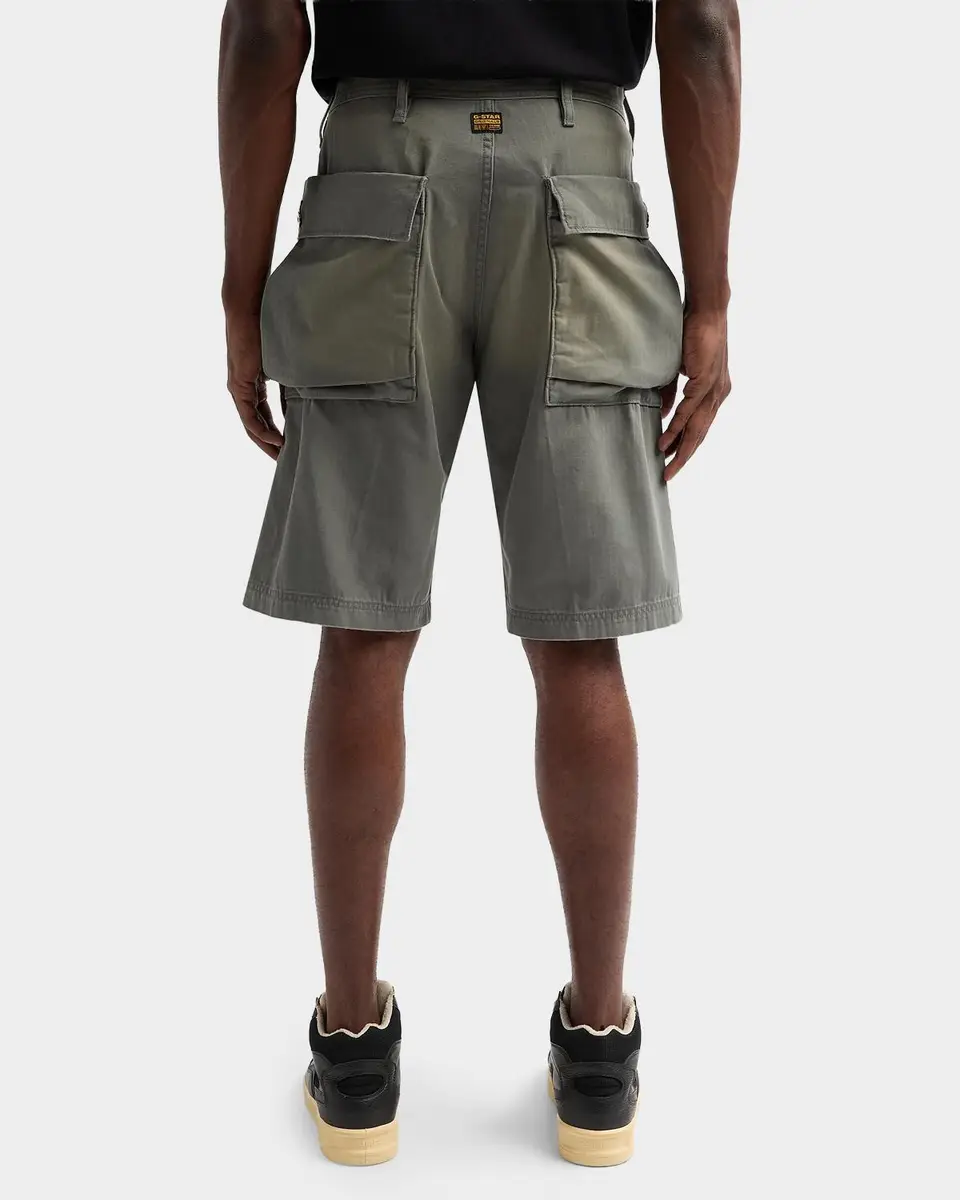 G-Star High Pocket Sun-Faded Cotton Shorts | Thumbnail 4 G-Star High Pocket Sun-Faded Cotton Shorts | Thumbnail 4