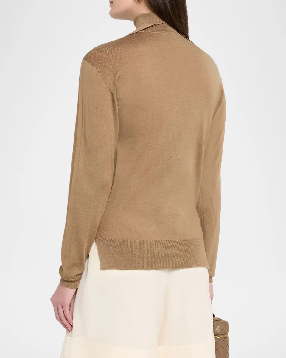 Jil Sander Cashmere-Blend Turtleneck Sweater | Thumbnail 3 Jil Sander Cashmere-Blend Turtleneck Sweater | Thumbnail 3