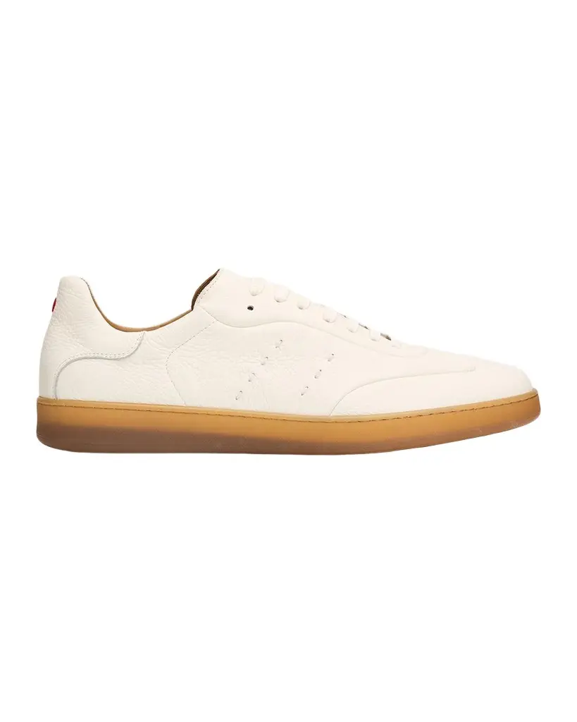Kiton Men's Deerskin T-Toe Low-Top Sneakers | Image 1 Kiton Men's Deerskin T-Toe Low-Top Sneakers | Image 1