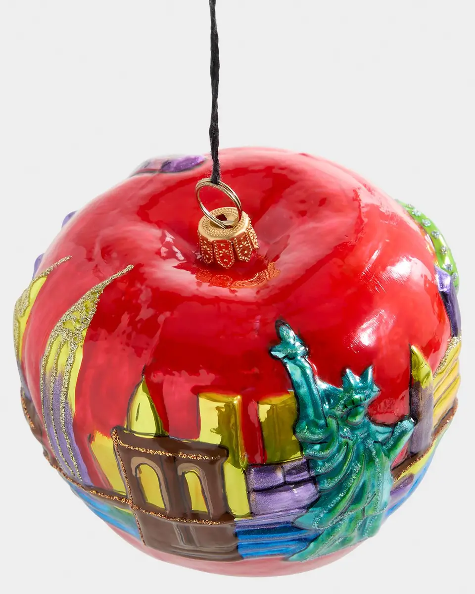 Joy To The World Collectibles The Big Apple Christmas Ornament | Thumbnail 2 Joy To The World Collectibles The Big Apple Christmas Ornament | Thumbnail 2